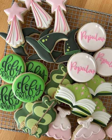 All posts • Instagram Wicked Party Favors, Wicked Birthday, Wicked Party, Wizard Of Oz Party, Elphaba And Glinda, Birthday Things, Birthday Theme Ideas, 9th Birthday Party, Sugar Cookie Ideas