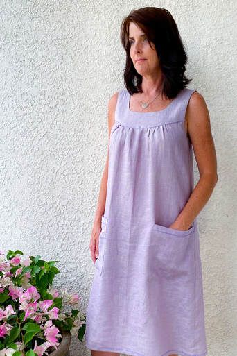 Sew Summer Dress, Night Wear Dress, Cotton Night Dress, Nightgown Pattern, Summer Shift Dress, Stylish Short Dresses, Sewing Tutorials Clothes, Gown Pattern, Garden Dress