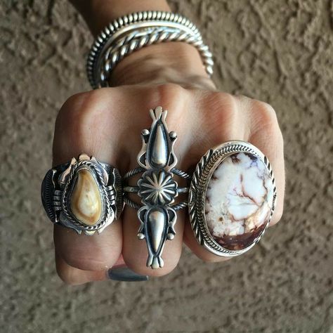 Horse Rings, Elk Ivory Ring, Elk Ivory Jewelry, Arizona Fashion, Elk Ivory, Jewelry Western, Types Of Jewelry, Mode Hippie, Cowgirl Rodeo