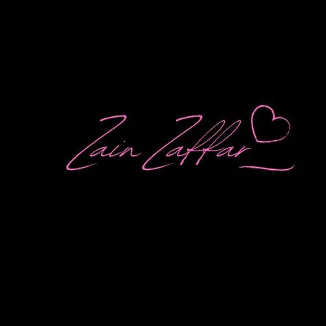 Zain Zafar name Wallpaper Name Wallpaper, Neon Signs, Quick Saves