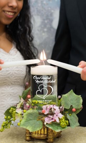 Wedding Candles Ceremony, Diy Unity Candle, Diy Unity Candle Wedding, Unity Candle Diy, Unity Candle Ideas, Unity Candle Alternatives, Floating Candle Centerpieces Wedding, Candle Ceremony, Memorial Candles