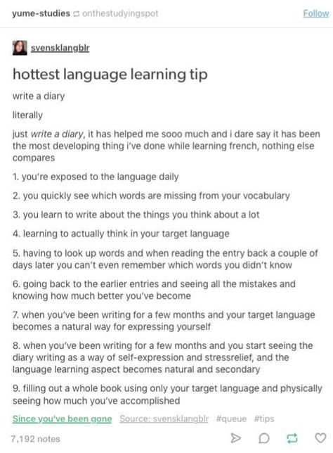 Learning A Language, Language Tips, Learning Languages Tips, Learn Another Language, Learning Korean, Learning Tips, Learning French, Helpful Things, New Language