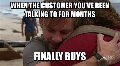 15 Hilarious and All-Too-Accurate Sales Memes Sales Meme, Sales Humor, Business Meme, Sales Quotes, Best Dating Apps, Work Jokes, Flirting Moves, Work Memes, Dating Memes