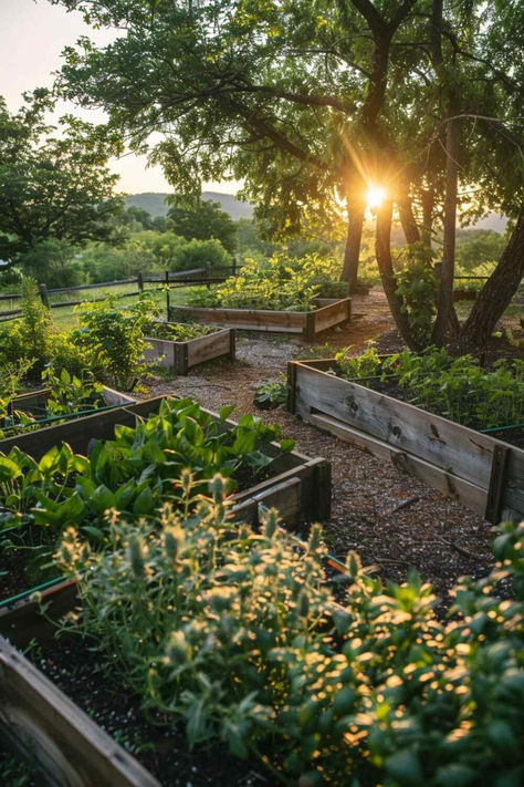 38 Amazing Herb Garden Ideas for Your Outdoor Oasis Aesthetic Veggie Garden, Backyard Homestead Ideas, Homestead Garden Aesthetic, Small Cute Garden Ideas, Flower Herb Garden, Natural Vegetable Garden, Sectioned Garden Ideas, Herbs Garden Outdoor, Landscaping With Herbs