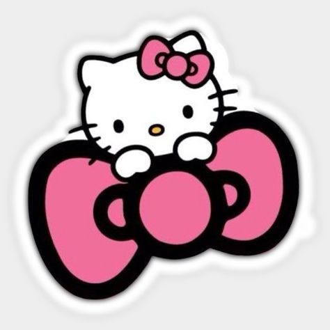 Hello Kitty With Heart Eyes, Hello Kitty Stickers On Face, Kuromi Face, Hello Kitty Emojis Transparent Png, Hello Kitty Head, Tufting Diy, Hello Kitty Imagenes, Casual Day Outfits, Cute Doodles