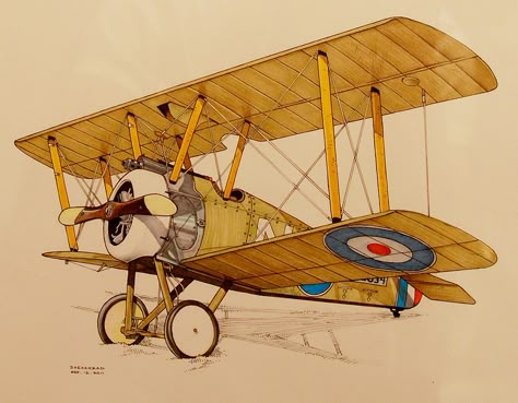 . Airplane Sketch, Plane Drawing, Airplane Illustration, Airplane Drawing, Ww1 Aircraft, Aviation Posters, Old Planes, Arte Peculiar, Vintage Planes