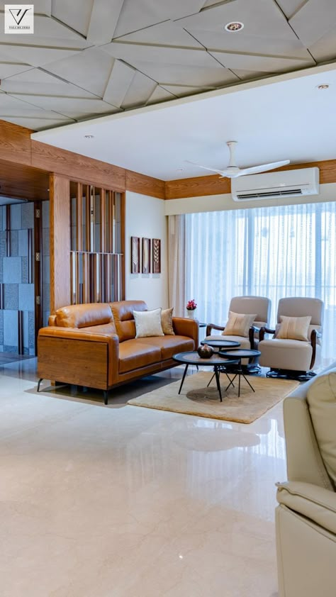 Indian Apartment Interiors, Indian House Interior Design, Living Room Tv Unit Design, Room Tv Unit Design, Room Design Simple, Indian House Interior, Prashant Parmar, Architecture Indian, Interior Design India