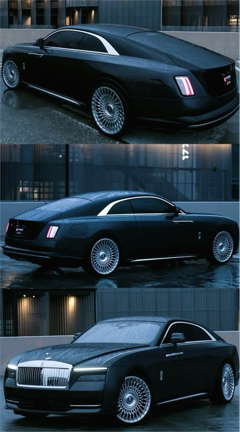 Rolls Royce Supercar, Rolls Royce Spectre 2024, Cullinan Rolls Royce, Rolls Royce Spectre, Two Door Jeep Wrangler, Rolls Royce Black, Roll Royce, Royce Car, Car Brands Logos