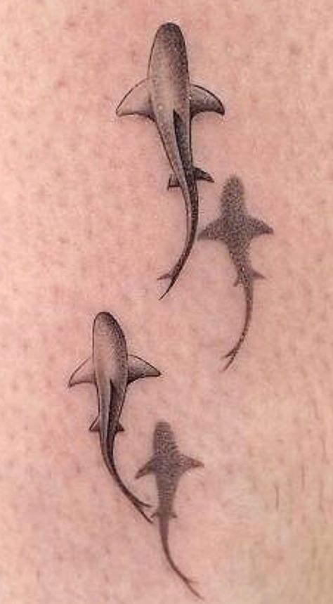 Basic Tattoos, Shark Tattoos, 3d Tattoo, Piercings Jewelry, Tattoo Tattoo, Tat Ideas, Tattoo Idea, Arm Tattoo, Tattoos And Piercings