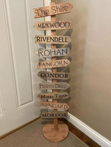 Lord Of Rings Nursery, Lotr Aesthetic Home Decor, Hobbit Nursery Lord Of The Rings, Lord Of The Rings Sign, Lord Of The Rings Themed Bedroom, Lotr Themed Nursery, Lotr Themed Bedroom, Lotr Room Ideas, Lotr Nursery Ideas