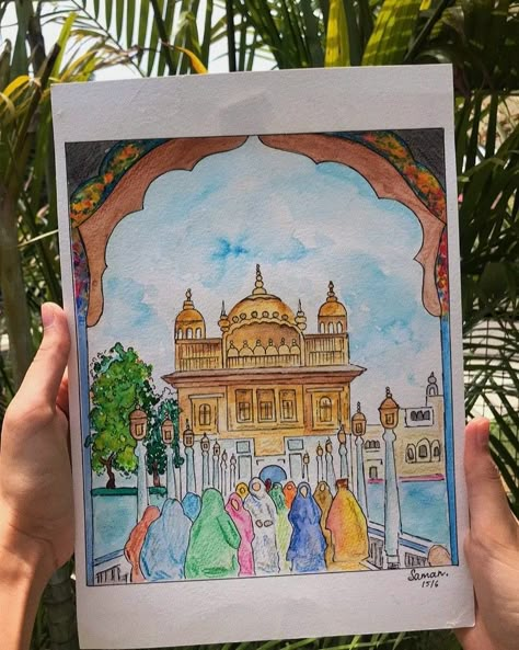 Share you feedback:) Mor Pankh Background, Religious Drawings, Sri Harmandir Sahib, Sikhism Beliefs, Flower Painting Videos, Harmandir Sahib Photography, Punjabi Art, Dhan Guru Nanak, Ek Onkar