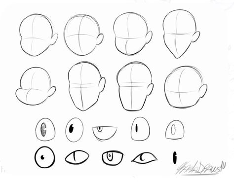 Eyes Sketch, رسم كاريكاتير, Cartoon Body, Caricature Sketch, Drawing Cartoon Faces, Cartoon Style Drawing, Drawing Tutorial Face, Hilarious Stuff, Drawing Heads