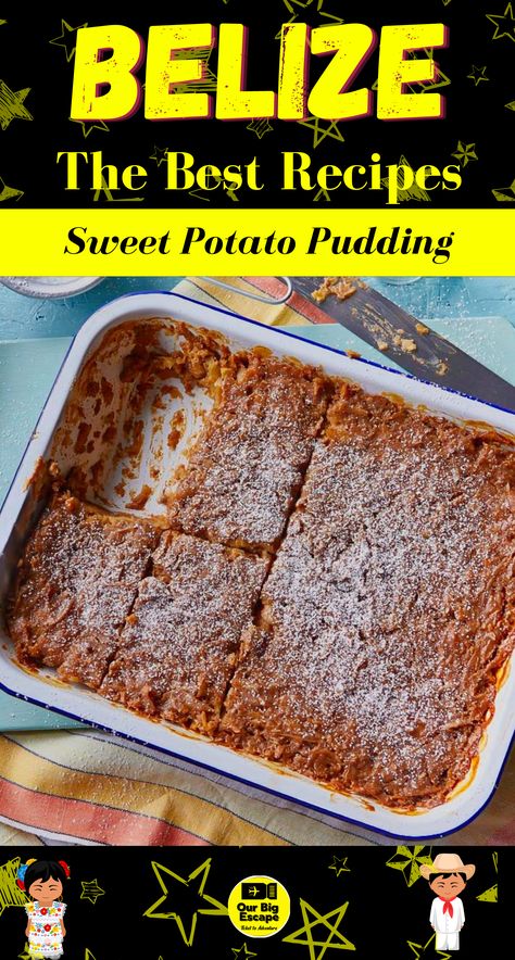 Caribbean Sweet Potato Pudding, Sweet Potato Pudding Recipe, Sweet Potato Suflet Recipe, Sweet Potato Suflet, Sweet Potato Pudding Southern, Sweet Potato Dessert Recipes Easy, Grated Sweet Potato Pudding, Sweet Potato Pone Recipe, Sweet Potato Custard