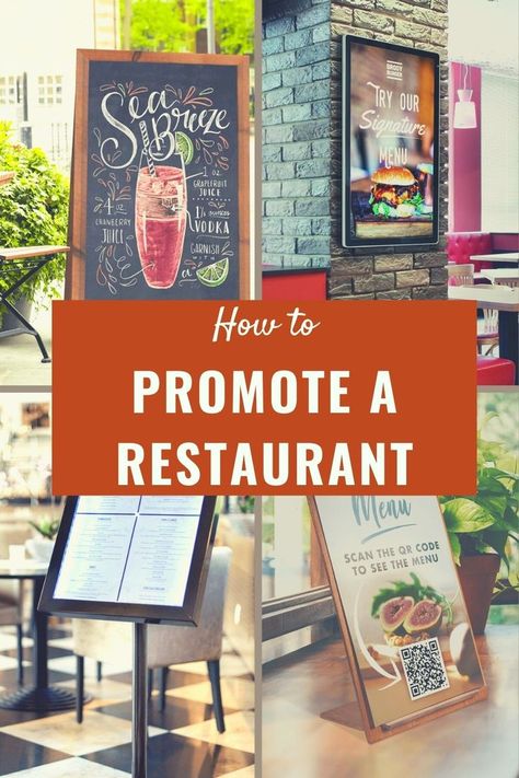 How to attract more customers to your restaurant with restaurant signage Restaurant Promotion Ideas, Restaurant Marketing Plan, Bar Promotion, Cranberry Juice And Vodka, Ideas For Restaurant, Restaurant Business Plan, Restaurant Promotions, Starting A Restaurant, Restaurant Signage