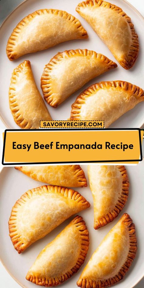 Searching for easy and flavorful dinner ideas? This Easy Beef Empanada Recipe is your answer! Enjoy the perfect blend of spices and textures in every bite, making it a hit with everyone. Be sure to save this recipe for quick access to delicious ground beef dishes in the future! Pie Crust Dinner, Easy Beef Empanadas, Ground Beef Meals, Easy Empanadas Recipe, Beef Empanadas Recipe, Store Bought Pie Crust, Savory Recipe, Beef Meals, Empanada Recipe