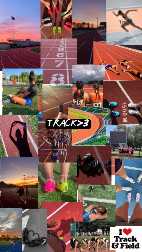 Athlete Aesthetic Wallpaper, Running Sport Aesthetic, Track Field Photography, Wallpaper Track And Field, Track Asthetic Picture, Aesthetic Track Pictures, Track Wallpaper Aesthetic, Track Athlete Aesthetic, Track Collage