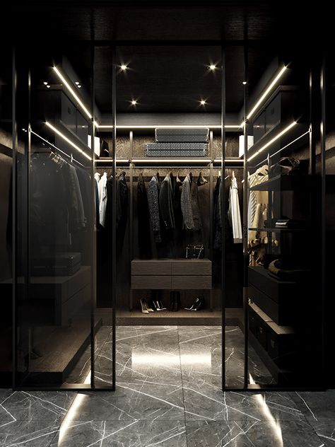 Black Interior Design, Luxury Closets Design, Marble Flooring, Dream House Rooms, Dark Interiors, Home Building Design, Luxury House Designs, Luxury Homes Dream Houses, Dream House Interior