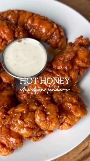 Hot Honey Tenders 🔥 🍯 ♥️ #britscookin #betterbreader #bestkitchengadgets | Brits Cooking | Brits Cooking · Original audio Hot Honey Tenders, Honey Tenders, Louisiana Rice, Hot Honey Chicken Tenders, Honey Chicken Tenders, Cholula Hot Sauce, Hot Honey Chicken, Honey Chicken Recipe, Rice And Gravy