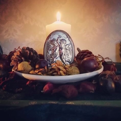 Dionysus Worship, Dionysus Altar, Greek Paganism, Wine And Women, Witchcraft Stuff, Shrine Ideas, Dionysus God, Deity Work, Hellenic Polytheism