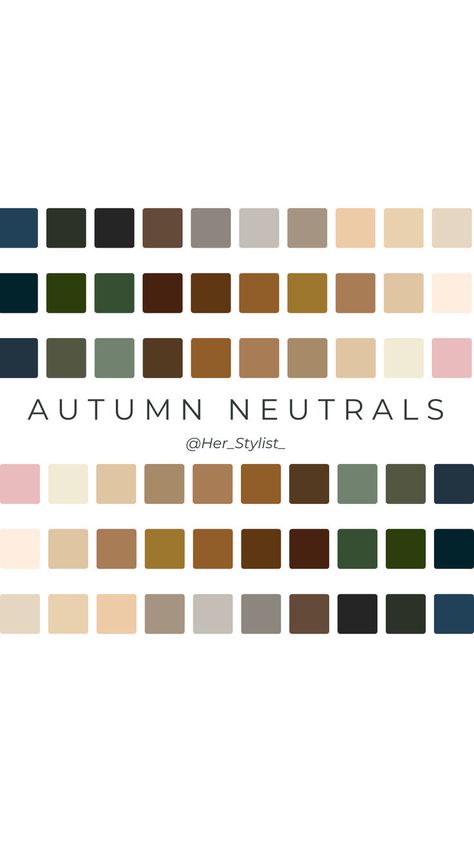 Hex codes and colours for each colour season. Spring, Winter, Summer & Autumn. Colour Analysis allows you to find your best colours for makeup and fashion

#AutumnSeason #WarmNeutrals #CozyStyle #EarthyTones #FallColors #StyleItUp #FashionContent #LookBook #AutumnWardrobe #StyleTips #FashionInfluencer #SeasonalStyle #OutfitInspiration #FallTrends #StylingReels Autumn Colour Season, Season Colour Analysis, Autumn Colour Analysis, Autumn Color Season, Wardrobe Color Guide, Colour Season, Color Seasons, Cool Color Palette, Wardrobe Color