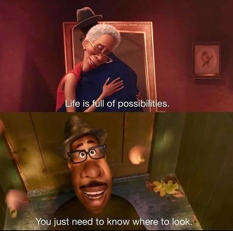 Vida Movie Quote, Disney Pixar Soul Movie Quotes, Life Is Beautiful Movie Quotes, Animated Movies Quotes, Pixar Movies Aesthetic, Positive Movie Quotes, Soul Movie Quotes Pixar, Soul Pixar Quotes, Soul Disney Quotes