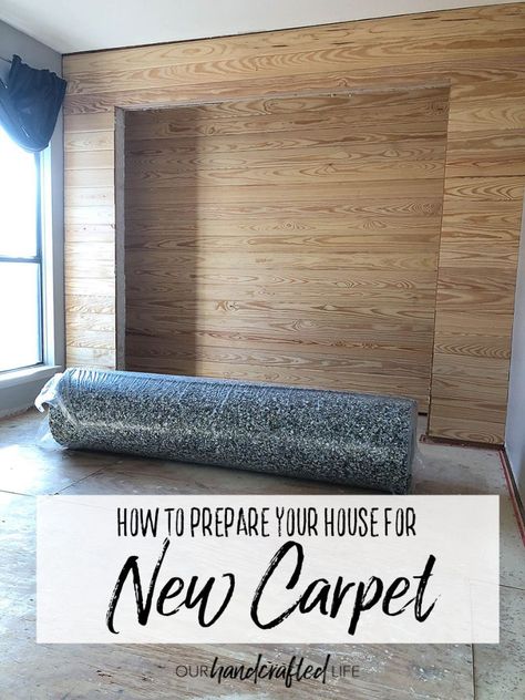 How to Prepare Your House for New Carpet - Our Handcrafted Life Carpet Texture Pattern, Choosing Carpet, Yellow Carpet, Carpet Texture, Carpet Cleaning Company, White Carpet, Carpet Installation, Beige Carpet, Diy Carpet