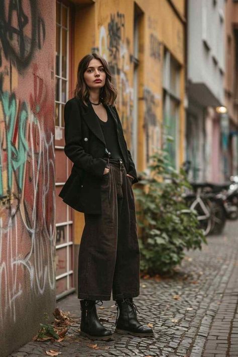 Bohemian Outfits Winter, Stile Hippie Chic, Hippie Chic Outfits, Rock Style Outfits, Concept Fashion, Classic Tailoring, Blouse Ideas, Bohemian Style Clothing, Artsy Style