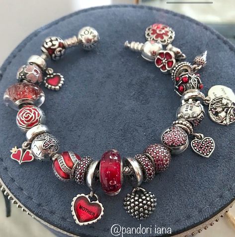 Pandora Bracelet Red Charms, Pandora Charms Spiderman, Spider Man Pandora Bracelet, Red Pandora Charms, Spider Man Pandora, Red Pandora Bracelet, Stargirl Bracelet, Pandora Charms Red, Bracelets Evil Eye