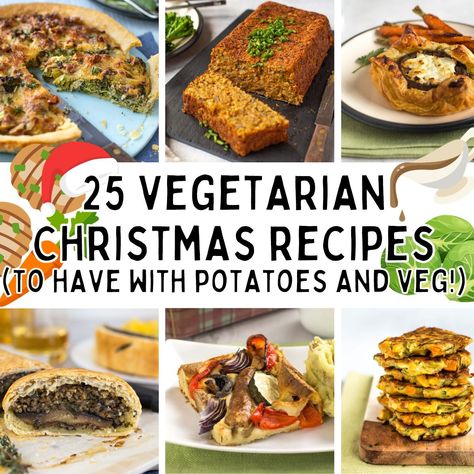 Vegetarian Christmas Main, Vegetarian Xmas, Lentil Pie, Honey Roasted Parsnips, Christmas Recipes Dinner, Winter Vegetarian Recipes, Vegetarian Christmas Dinner, Vegetarian Holiday Recipes, Veggie Christmas