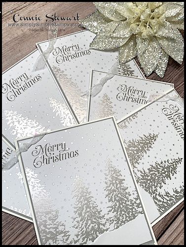 Peaceful Cabin Cards, Simply Simple Stamping, Simple Card Ideas, Stamping Crafts, Cardmaking Tutorials, Stamped Christmas Cards, Simple Christmas Cards, Christian Cards, Homemade Christmas Cards