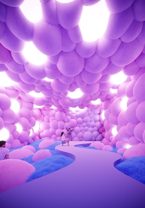 Sensory Interior Design, Museum Of Emotions, Soft Room, Dreamscape Architecture, Museum Design, Sensory Rooms, Dopamine Decor, Alice In Wonderland Tea Party, Architecture Concept