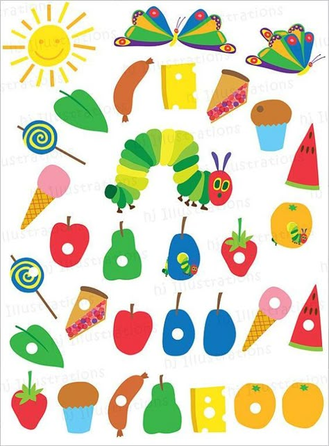 Very Hungry Caterpillar Printables, Caterpillar Activities, The Very Hungry Caterpillar Activities, Hungry Caterpillar Craft, Hungry Caterpillar Activities, The Hungry Caterpillar, Caterpillar Craft, Caterpillar Party, Hungry Caterpillar Party