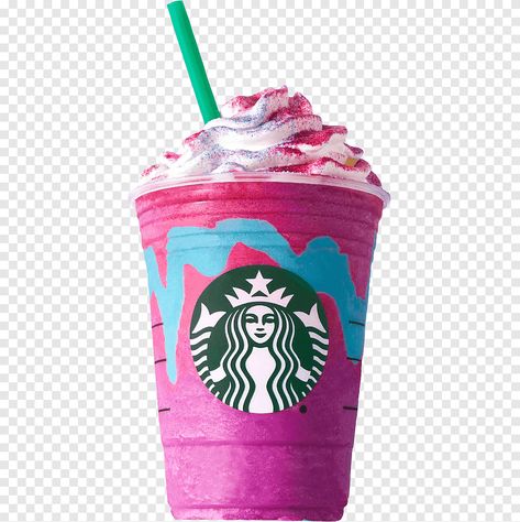 Top Starbucks Drinks, Unicorn Frappuccino Starbucks, Starbucks Png, Unicorn Frappuccino, Frappuccino Starbucks, Mango Jelly, Peach Jelly, Coffee Words, Starbucks Locations