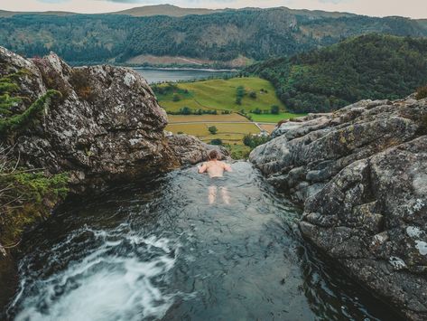 Mini Waterfall, Places In England, Fairy Pools, Wild Swimming, Infinity Pools, Green Farm, The Lake District, The Upside, Beautiful Waterfalls