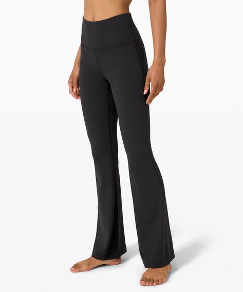 Lululemon Groove Pant Flare Super High-Rise Nulu Lululemon Groove Pant, Pant Trends, Lululemon Pants, Flared Leggings, Black Flare, Yoga Pants Women, Flare Leggings, Lululemon Leggings, Yoga Women