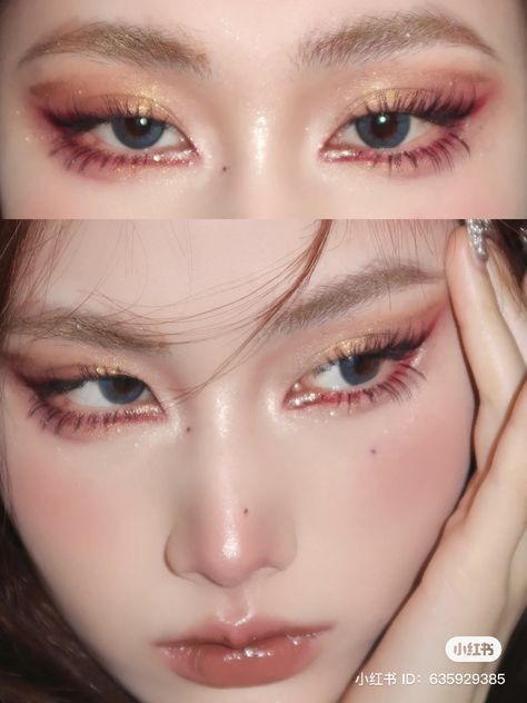 Membentuk Alis, Doll Eye Makeup, Cute Eye Makeup, Eye Makeup Pictures, Ethereal Makeup, Pinterest Makeup, Eye Makeup Designs, Dope Makeup, Makeup Eye Looks