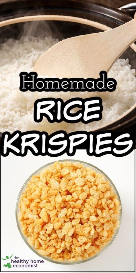 Cereal Recipes Homemade, Homemade Rice Krispies, Homemade Cereal, Homemade Pantry, Homemade Snacks, Cereal Recipes, How To Make Homemade, Food App, Rice Krispies