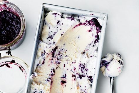 Blueberry–Chia Seed Jam recipe | Epicurious.com Blueberry Chia Seed Jam, Chia Seed Jam Recipe, Fruit Jam Recipes, Best Homemade Ice Cream, Chia Seed Jam, Artisan Ice Cream, Making Homemade Ice Cream, Dessert Ice Cream, Chia Seed Recipes