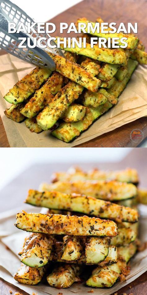 Baked Parmesan Zucchini, Baked Zucchini Fries, Parmesan Zucchini Fries, Baked Zucchini, Parmesan Zucchini, Resep Diet, Zucchini Fries, Healthy Baked, Makanan Diet