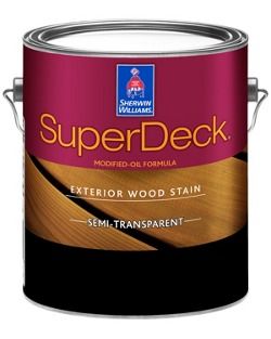 Sherwin Williams Deck Paint, Front Porch Gable, Solid Stain Deck, Trex Deck Colors, Fence Makeover, Semi Solid Stain, Porch Gable, Wood Deck Stain, Deck Paint Colors