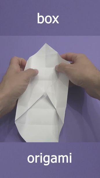 How to make a BASIC and EASY Origami Box #box #origami #tutorial #shorts Origami Paper Box Tutorial, Paper Boxes Diy Folded Easy, How To Make A Box Out Of Paper, Box Origami Tutorial, Paper Box Tutorial, Origami Box With Lid, Origami Box Easy, Origami Box Tutorial, Sister Wallpaper