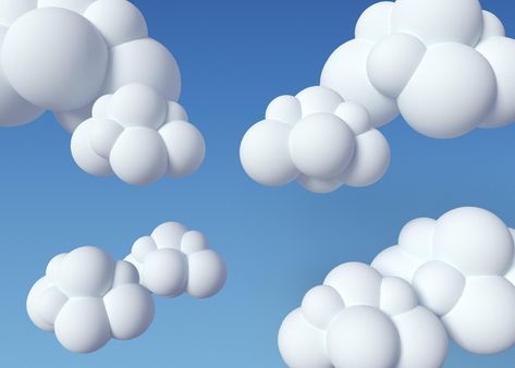 3d Album Cover, Stylized Clouds, Lightyear Party, Buzz Lightyear Party, 3d Clouds, Sky Textures, Stylized 3d, Background Nature, Balloon Arrangements