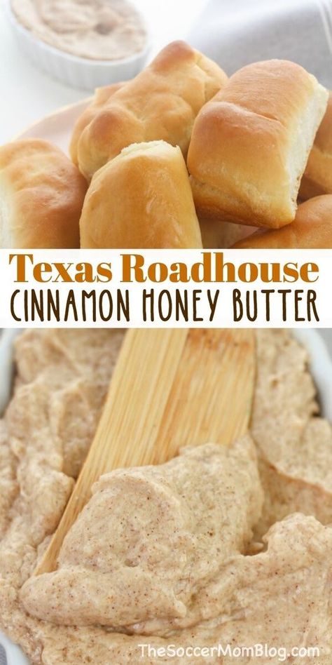 Texas Roadhouse Cinnamon Honey Butter, Roadhouse Rolls Recipe, Texas Roadhouse Cinnamon Butter, Texas Roadhouse Rolls Recipe, Roadhouse Butter, Texas Roadhouse Butter, Copycat Texas Roadhouse, Roadhouse Rolls, Recipes Copycat