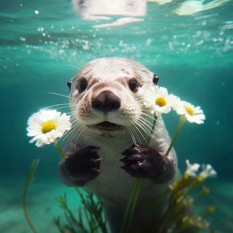 Otter Facts, Sea Otters, Under The Water, Sea Otter, Animal World, Into The Wild, Little Animals, Have You Seen, Cute Little Animals