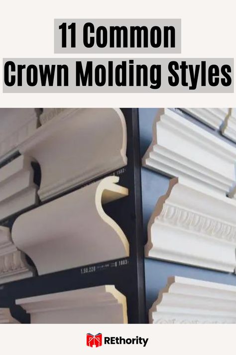 Rustic Modern Crown Molding, Crown Molding To Hide Pipes, Foam Crown Molding Ceiling, Two Piece Crown Molding, Crown Molding For High Ceilings, Narrow Crown Molding, Styles Of Crown Molding, Low Profile Crown Molding, Arched Crown Molding