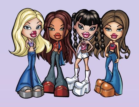 Yasmin Bratz Cartoon, Bratz Cartoon, Yasmin Bratz, Bratz 2000s, Outfits Cartoon, Bratz Art, Bratz Characters, Las Bratz, The Bratz