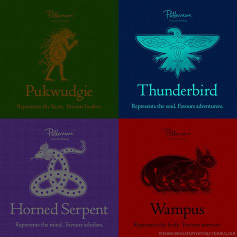 Ilvermorny Sorting Ceremony: Choose Your House - In Quizz Hufflepuff Things, Horned Serpent, Wizarding Schools, House Quiz, Harry Potter Quizzes, Harry Potter Oc, Wizard School, Hogwarts Is My Home, Harry Potter Dr