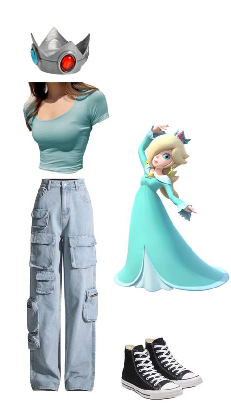 Rosalina Costume, Universal Outfit Ideas, Princess Rosalina, Costume Outfits, Halloween Costume Ideas, Aesthetic Outfits, School Outfits, Costume Ideas, Halloween Costume