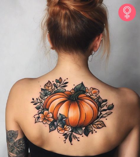 Fall Tattoo Ideas Autumn, Halloween Flash Tattoo, Tattoo Cover Ups, Pumpkin Tattoo, Halloween Flash, Autumn Tattoo, Pumpkin Vine, Traditional Pumpkin, Tattoo Templates