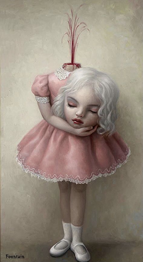 Mark Ryden Art, Creepy Cute Aesthetic, Surealism Art, Arte Peculiar, Mark Ryden, Dark Art Drawings, Lowbrow Art, Pop Art Print, Arte Inspo